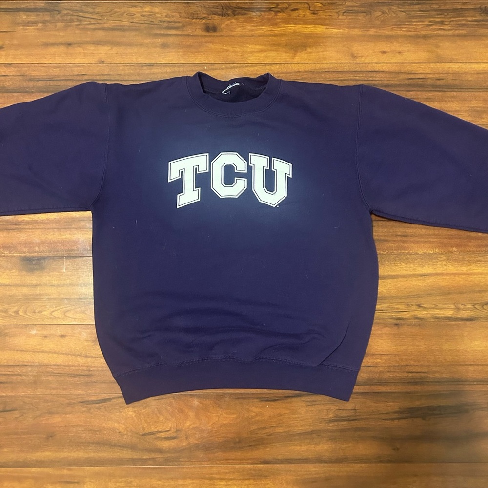 TCU Men's Purple Sweater